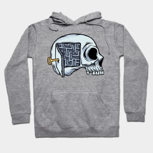 puzzle in the skull Hoodie